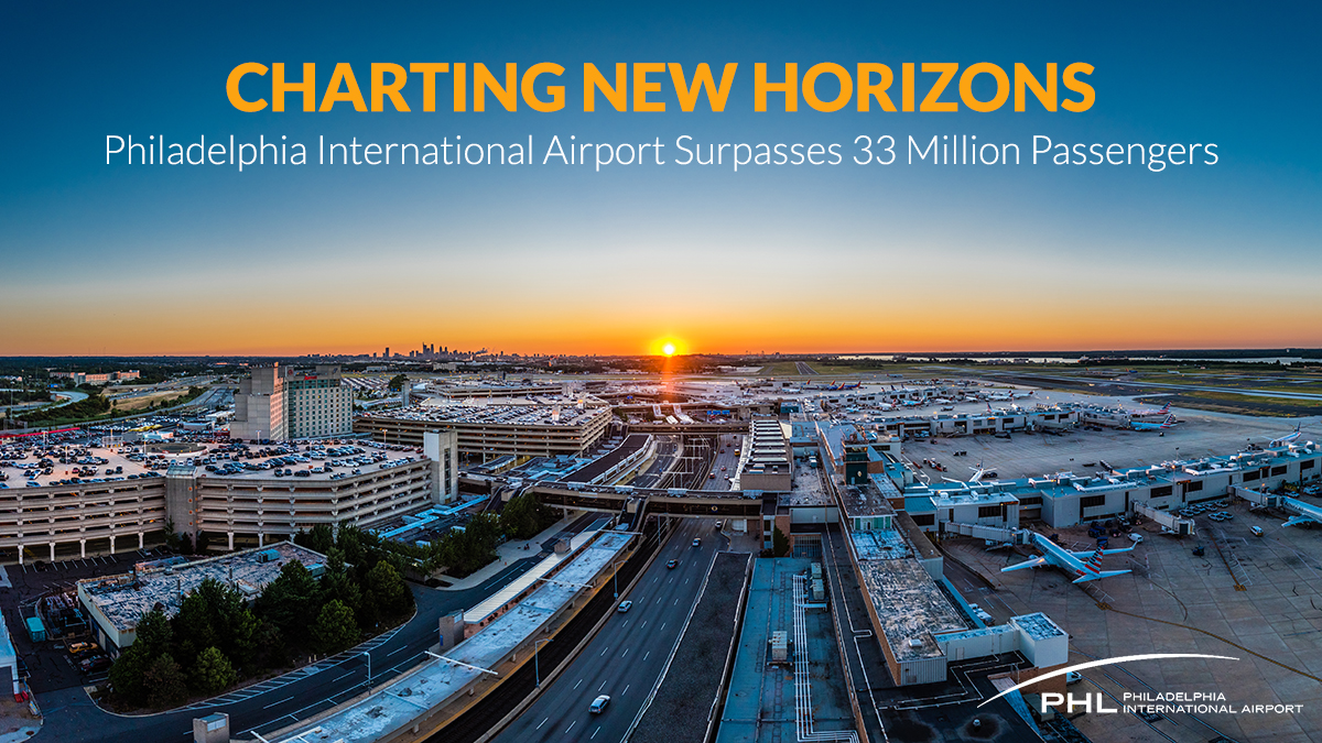 PHL Surpasses AllTime Passenger Volume Record